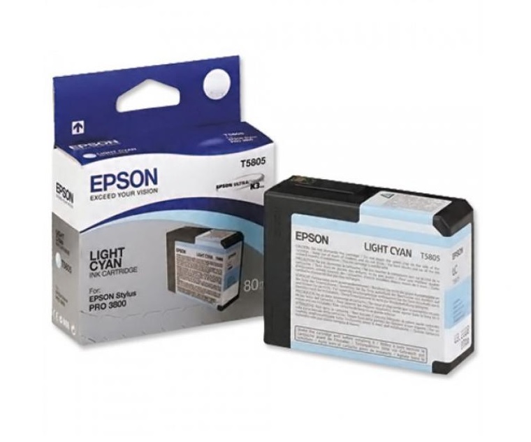 EPSON 3800/3880 80ML INK LIGHT CYAN