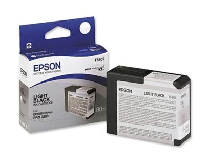 EPSON 3800/3880 80ML INK LIGHT BLACK