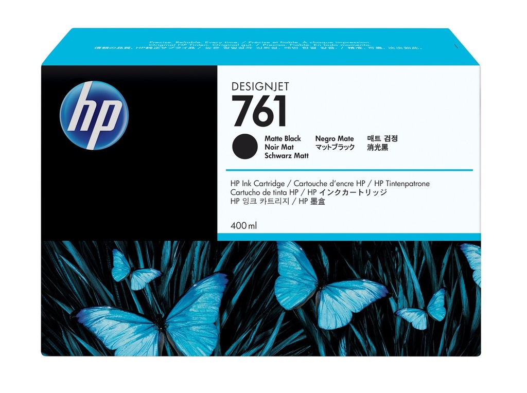 HP 761 400ML MT BLACK INK