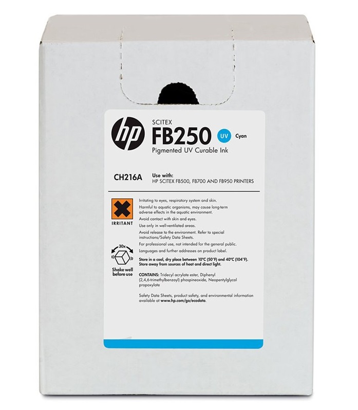 HP SCITEX FB250 INK - CYAN