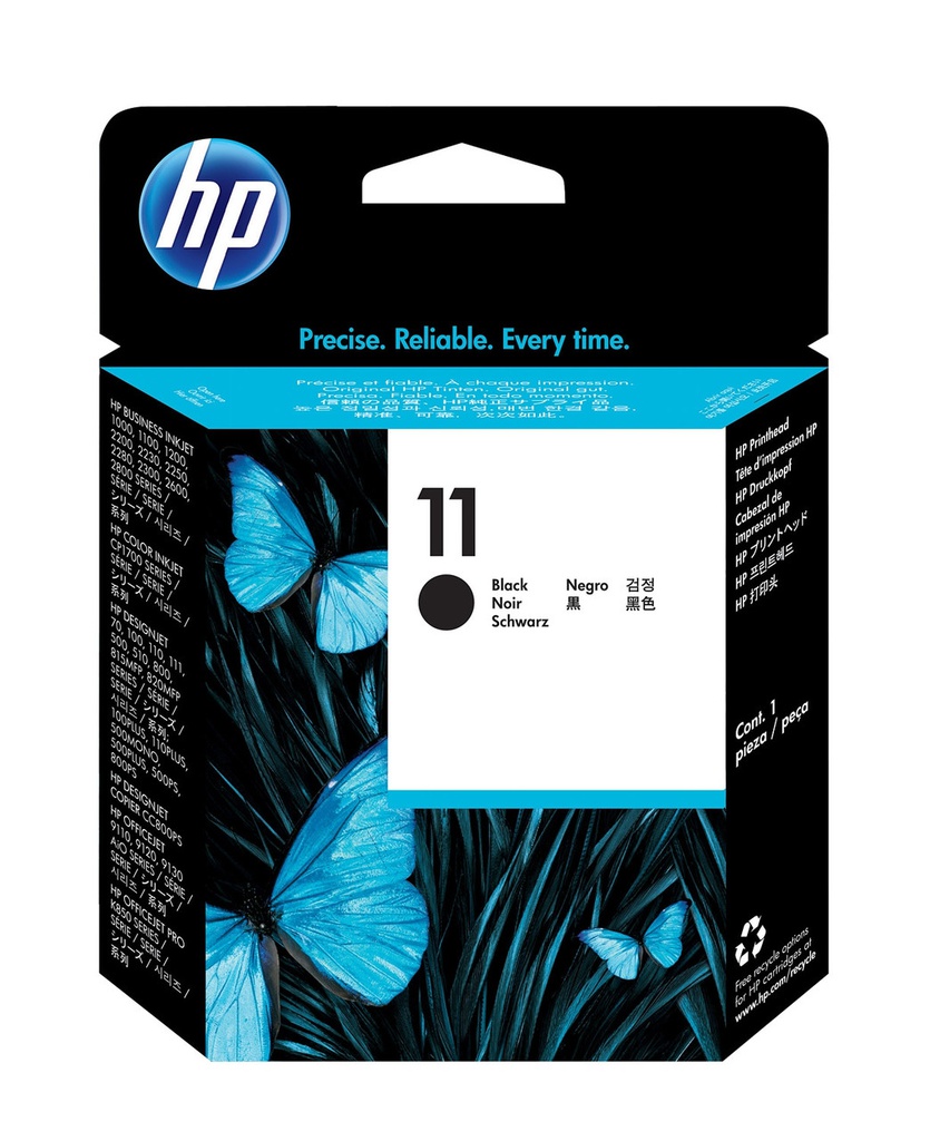 HP NO 11 BLACK PRINTHEAD