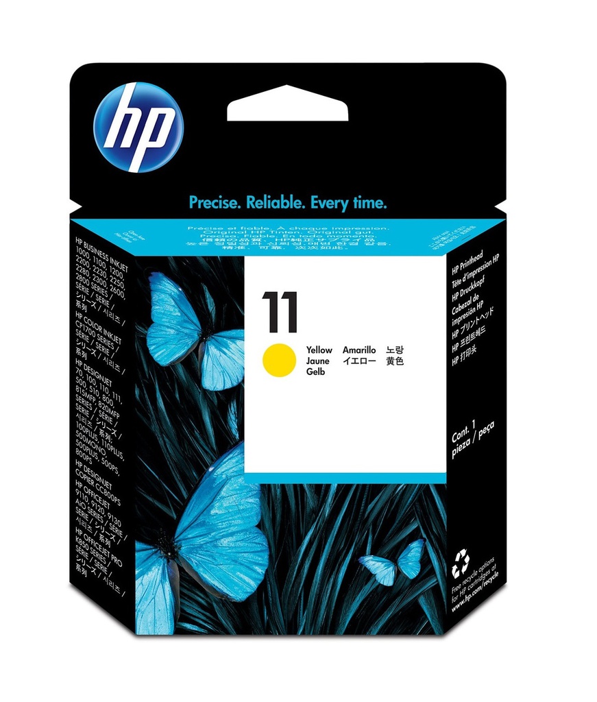 HP NO 11 YELLOW PRINTHEAD