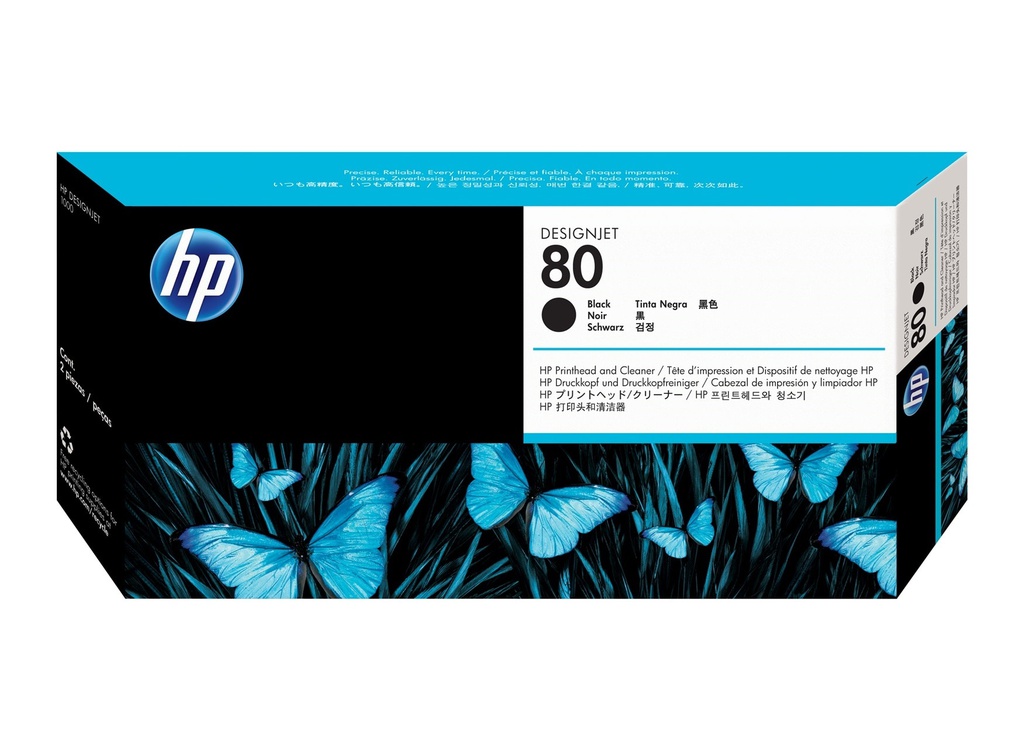 HP BLACK PRINTHEAD/CLEANER