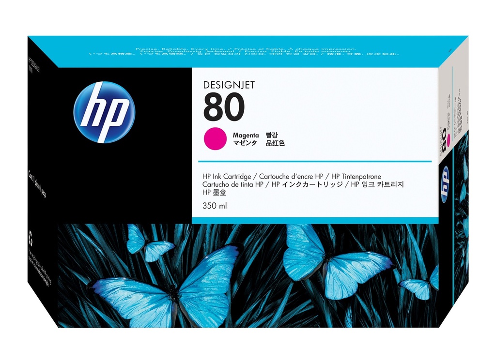 HP MAGENTA INK CARTRIDGE (350ML)