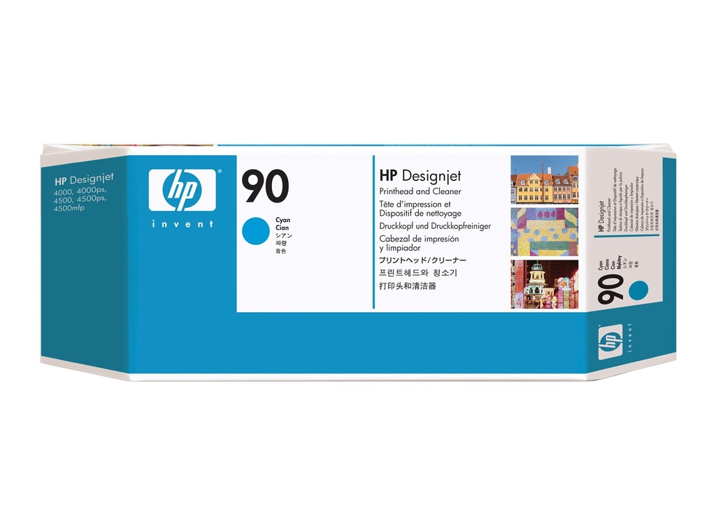 HP 4000 PRINTHEAD CYAN NO.90