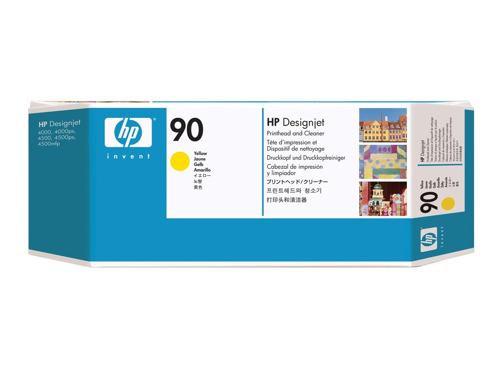 HP 4000 PRINTHEAD YELLOW NO.90