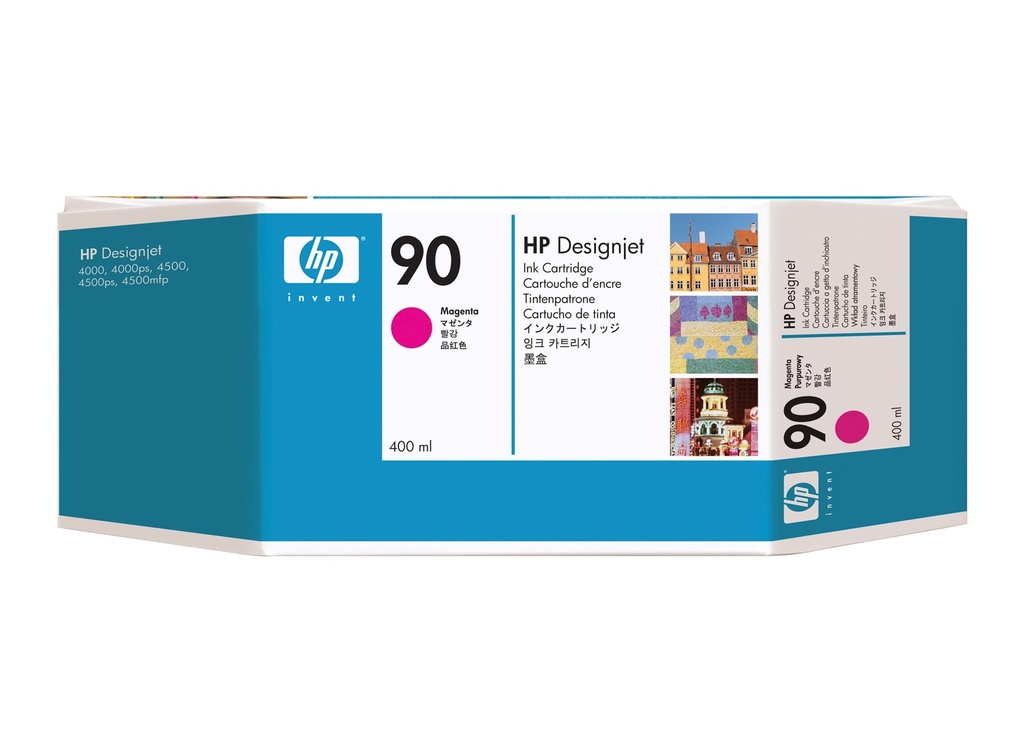 HP 4000 MAGENTA INK 400ML NO.90