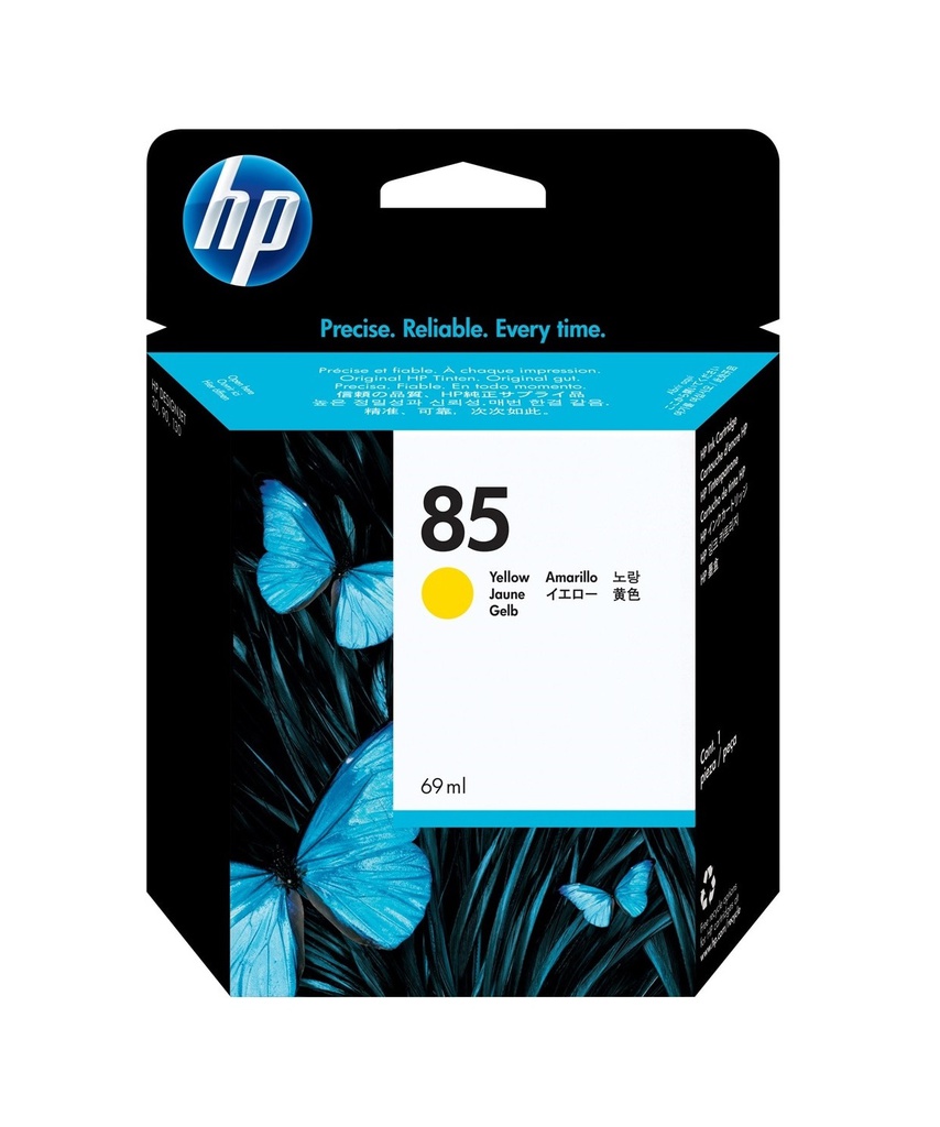 HP NO 85 YELLOW INK CARTRIDGE