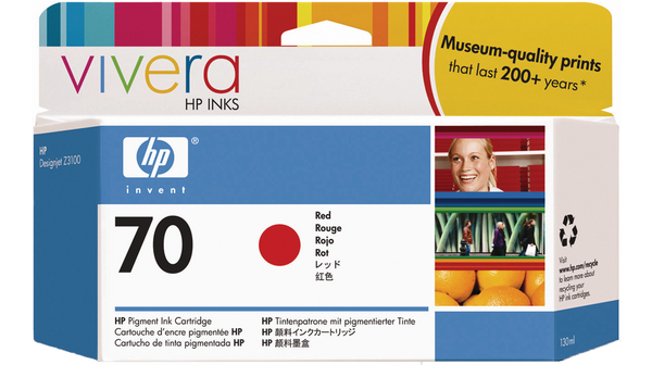 HP 70 VIVERA INK 130ML RED