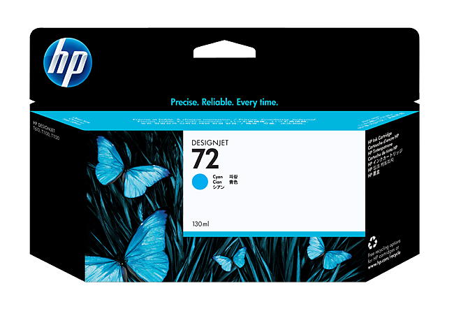 HP 72 130ML  INK CYAN