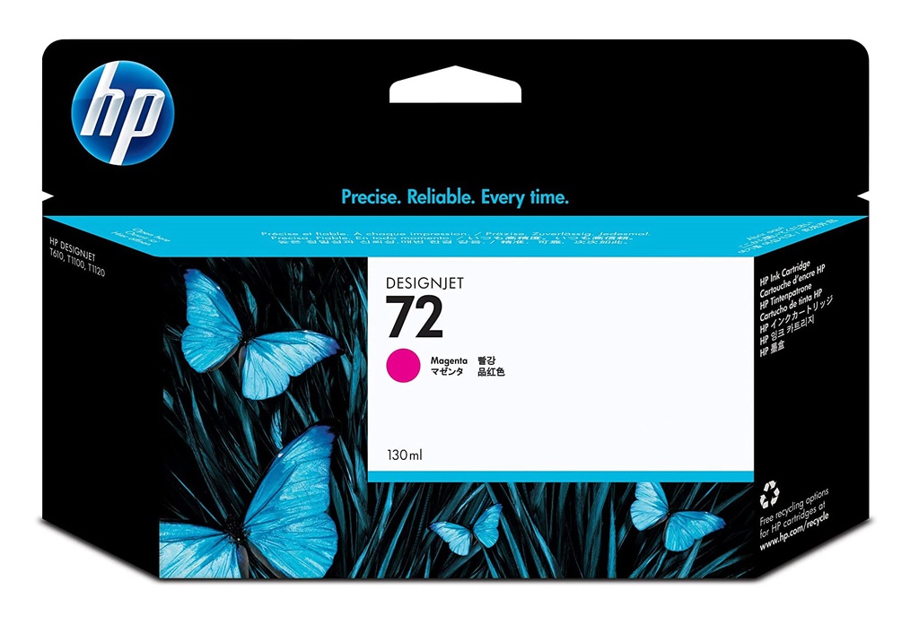 HP 72 MAGENTA INK 130ML