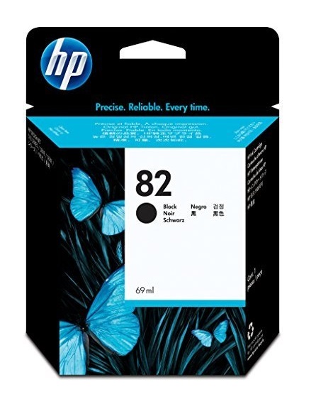 HP 82 INK CARTRIDGE - BLACK 69ML