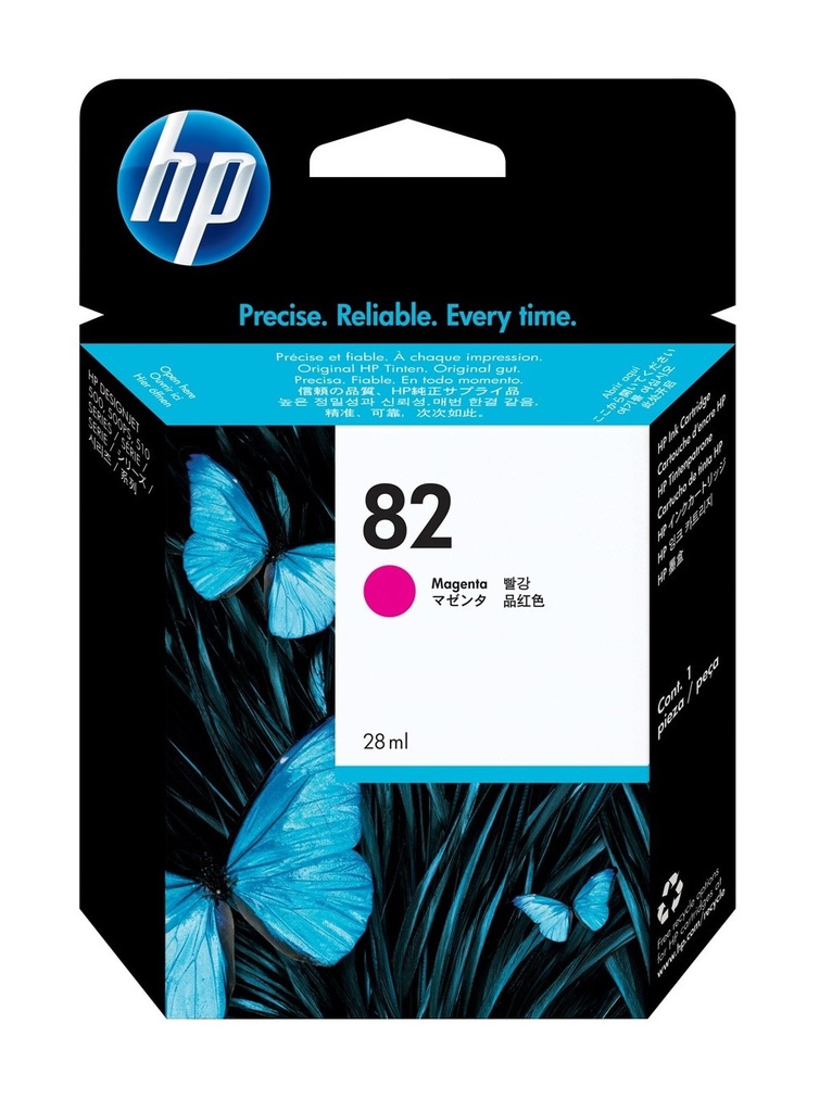 HP NO 82 MAGENTA INK 28ML