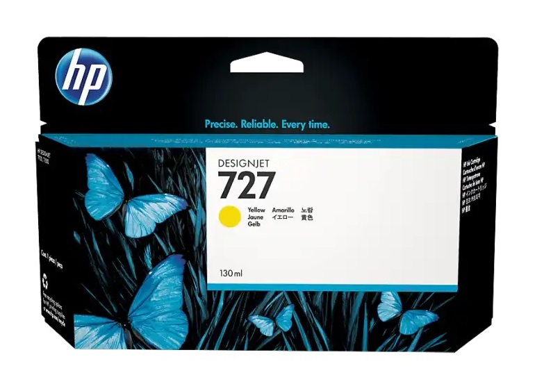 HP 727 YELLOW INK 130ML