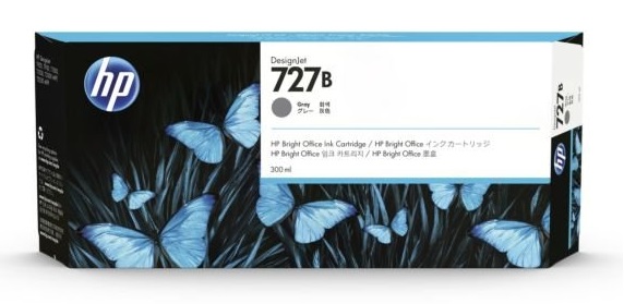 HP 727B 300ML INK GREY