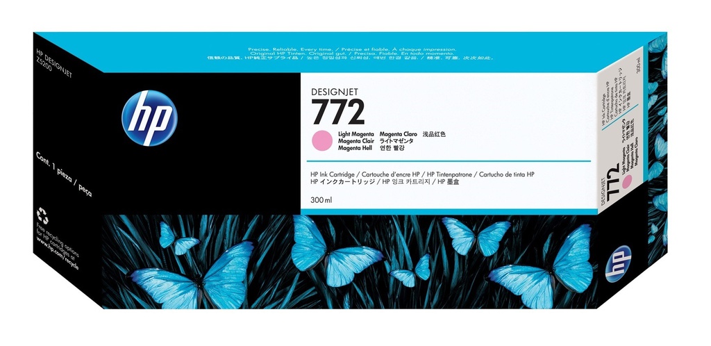 HP 772 300ML LT MAGENTA Z5200 INK