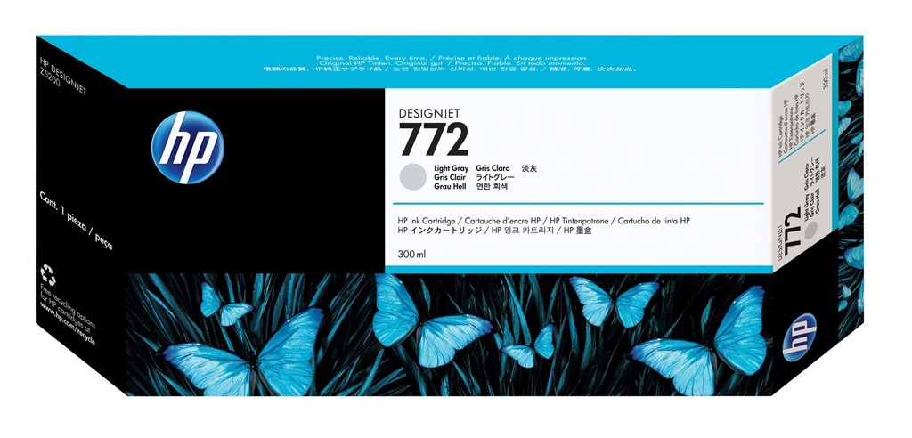 HP 772 300ML LT GREY Z5200 INK