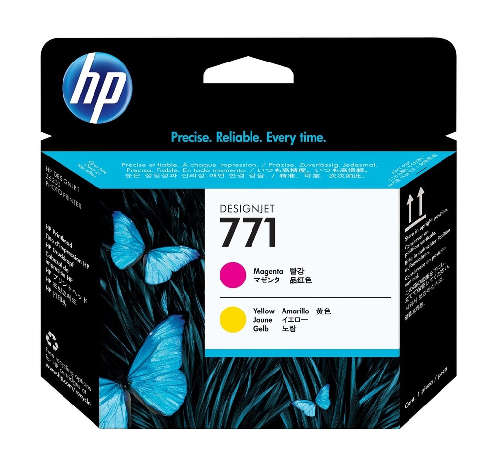 HP 771 PRINTHEAD MAGENTA/YELLOW