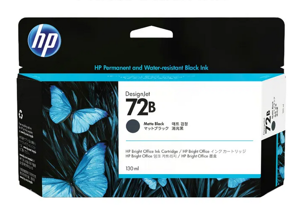 HP 72B MATTE BLACK 130ML INK