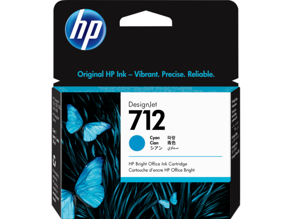 HP 712 29ML INK CYAN