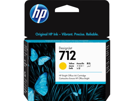 HP 712 29ML INK YELLOW