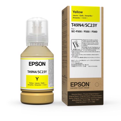 EPSON 140ML DYE SUB INK YELLOW