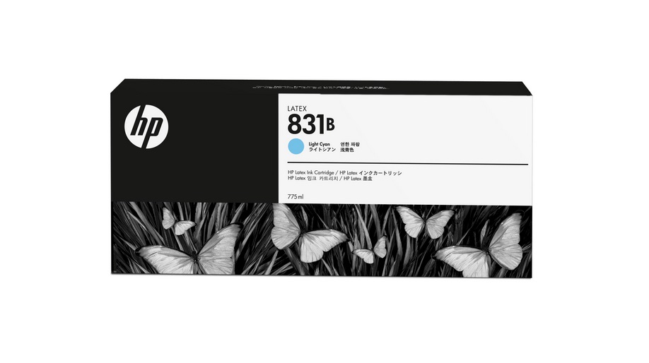 HP 831 LATEX INK - LIGHT CYAN