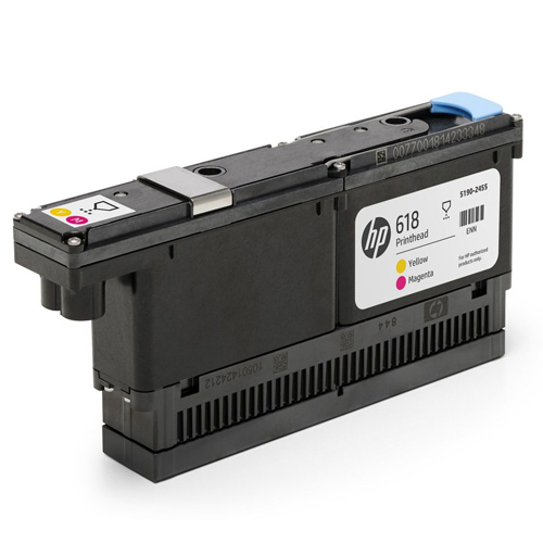 HP 618 MAGENTA &amp; YELLOW PRINTHEAD