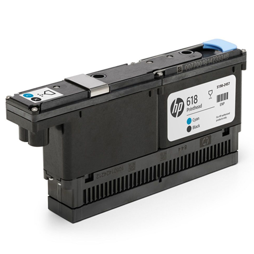 HP 618 BLACK &amp; CYAN PRINTHEAD