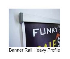 BANNER RAIL HEAVY - 1200MM