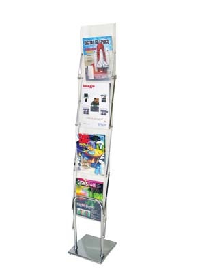 BROCHURE STAND - RIGID - SINGLE