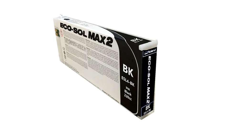 ROLAND 220ML ECOSOL MAX2 INK BLACK