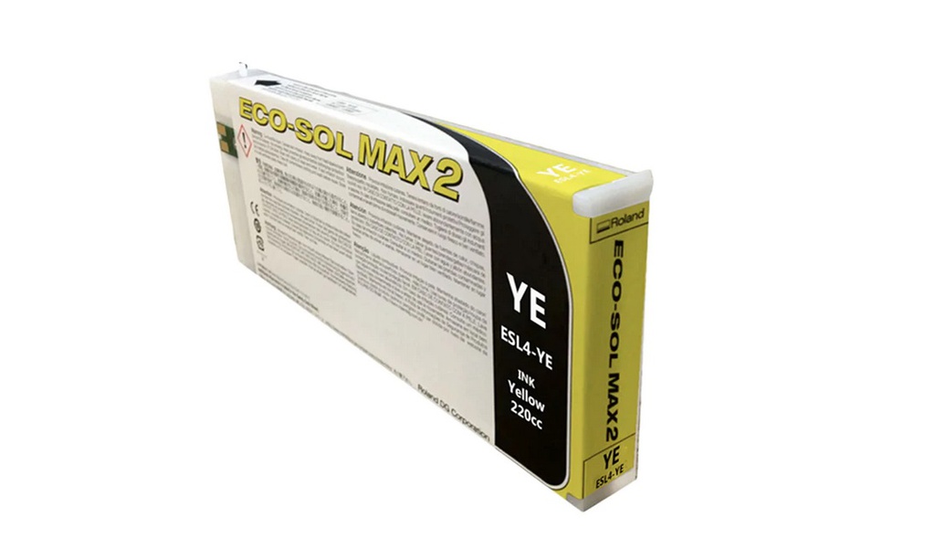 ROLAND 220ML ECOSOL MAX2 INK YELLOW