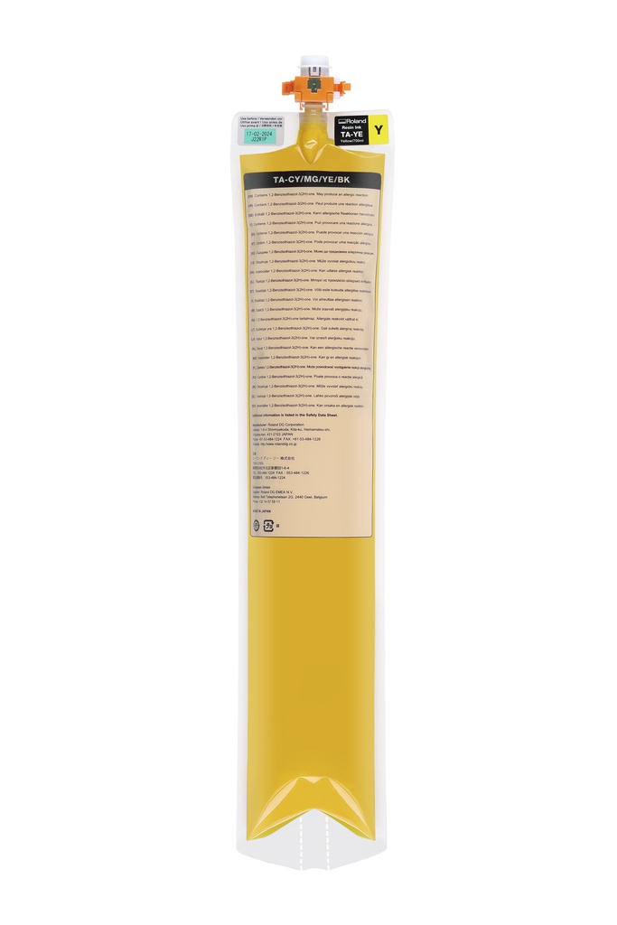 ROLAND LATEX 700ML INK YELLOW