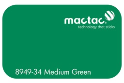 [MAC8949-34M-610] MACTAC MEDIUM GREEN 610 X 1