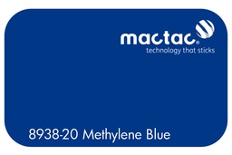 [MAC8938-20M-1230] MACTAC MATT METHYLENE BLUE 1230 X 1
