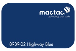 [MAC8939-02M-1230] MACTAC HIGHWAY BLUE 1230 X 1