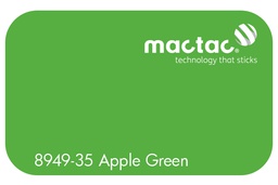 [MAC8949-35M-1230] MACTAC APPLE GREEN 1230 X 1