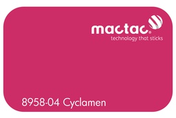 [MAC8958-04M-1230] MACTAC MATT CYCLAMEN 1230 X 1