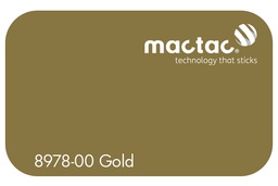 [MAC8978-00M-1230] MACTAC MATT GOLD 1230 X 1