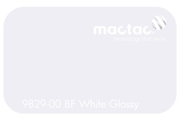 [MAC9829-00BF-M-1230] MACTAC BF PRO GLOSS WHITE 1230 X 1