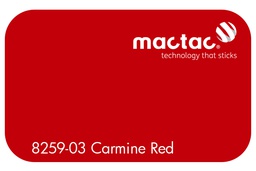 [MAC8259-03M-610] MACTAC CARMINE RED 610 X 1