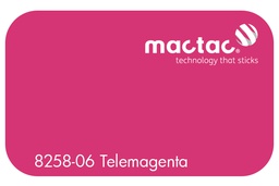 [MAC8258-06M-1230] MACTAC MATT TELE MAGENTA 1230 X 1