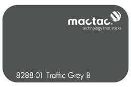 [MAC8288-01M-1230] MACTAC MATT TRAFFIC GREY B 1230 X 1