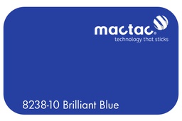 [MAC8238-10M-1230] MACTAC MATT BRILL BLUE 1230 X 1