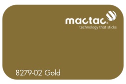 [MAC8279-02M-1230] MACTAC GLOSS GOLD 1230 X 1