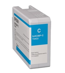 [T44C240] EPSON CW-C6500/C6010 INK 80ML CYAN