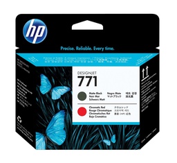 [CE017A] HP 771 MT BK/ CH RED PRINTHEAD