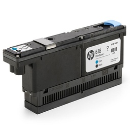 [4UV68A] HP 618 BLACK &amp; CYAN PRINTHEAD